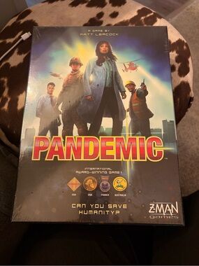 Pandemic Board Game by - Black/Multicolor Box